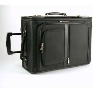Zakelijke Handbagage Zwart - Laptopvak - Documentenvak - Businesstrolley - Pilotenkoffer