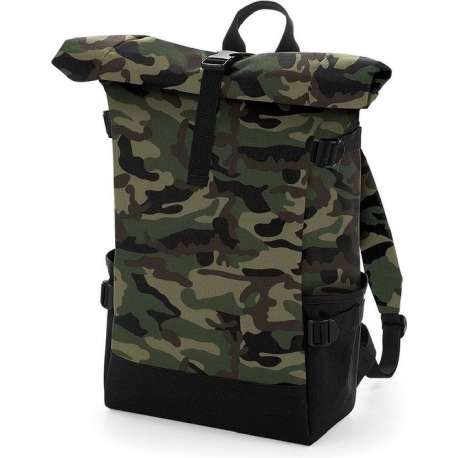 Senvi Laptop Rugzak/Backpack RolTop - Kleur Camouflage - 22 Liter