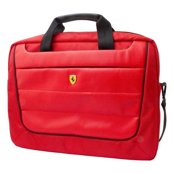 Ferrari universeel 15 inch Rood Laptoptas - Scuderia - Sport