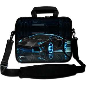 Sleevy 15.6 inch laptoptas Lamborghini design