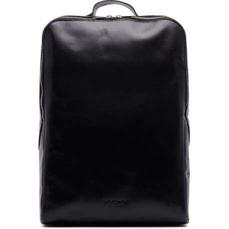 MYOMY My Gym Bag Back Bag Rugzak 13 inch laptoptas Hunter Waxy Black