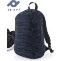 Senvi Design Backpack - Rugzak Kleur Blauw-Zwart (ruimte voor de Laptop)