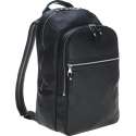 Oblac ® Leren rugzak - Geschikt voor 15 inch laptops - Floater zwart volledig kalfsleer - Handgemaakt door ambachtslieden