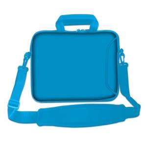 Sleevy 17,3 laptoptas blauw