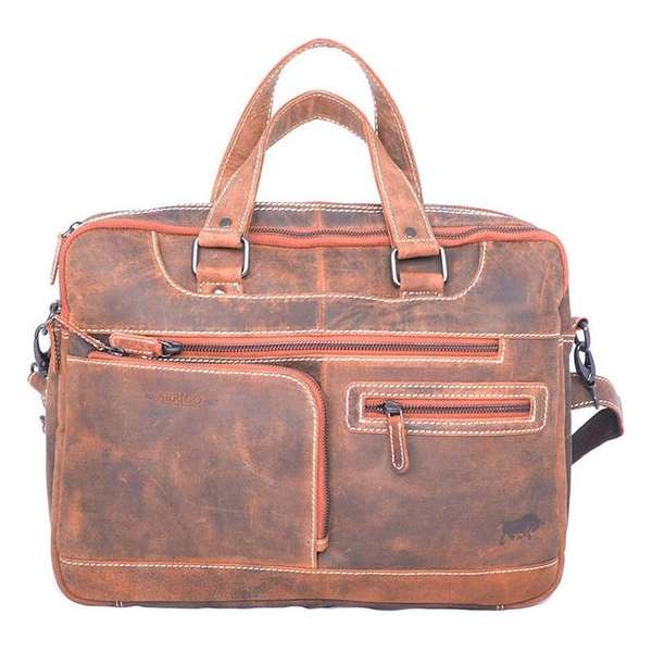 Arrigo Arrigo Unisex Aktetas Cognac