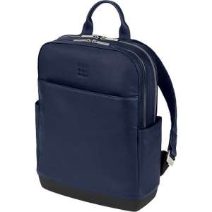 Moleskine Classic Leather Pro Backpack Sapphire Blue