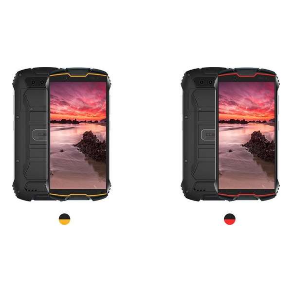 Cubot KingKong Mini 10,2 cm (4'') 3 GB 32 GB Dual SIM 4G Zwart, Rood Android 9.0 2000 mAh