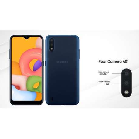 Samsung Galaxy A01 (2020) Dual Camera - 16GB - Blauw