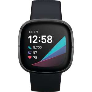 Fitbit Sense - Smartwatch - Zwart