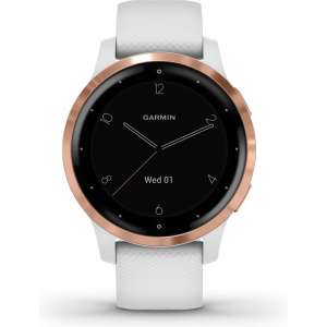 Garmin Vivoactive 4S - Smartwatch - 40 mm - White/Rosegold