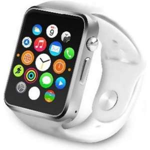 Lipa Metis smartwatch SIM & app - Bellen - Notificaties - caloriemeter - Wit