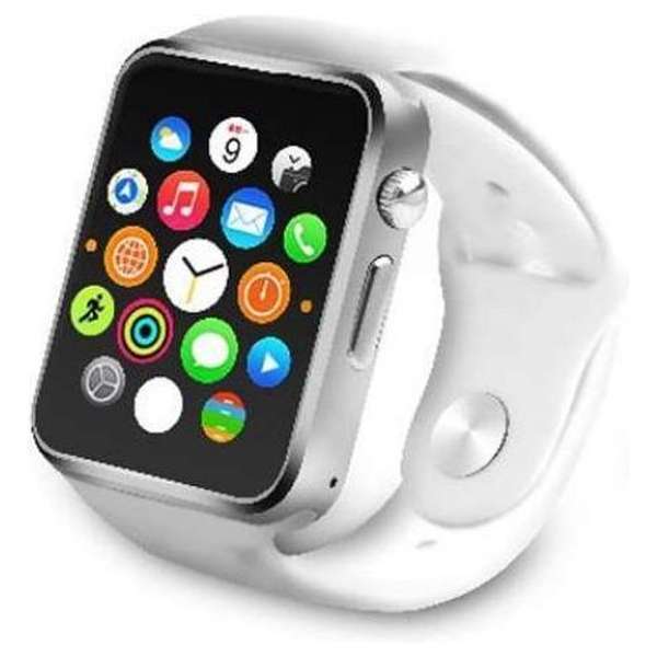 Lipa Metis smartwatch SIM & app - Bellen - Notificaties - caloriemeter - Wit