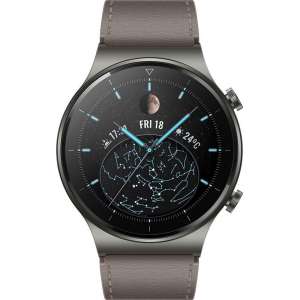 Huawei Watch GT 2 Pro - Smartwatch - 46 mm -  Grijs/Bruin