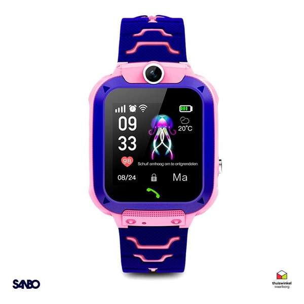 Sanbo® Q12 - Kinder Smartwatch - Roze