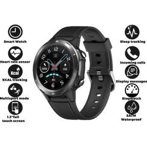 Denver SW-350 - Smartwatch - bluetooth smartwatch met hartslagmeter - activity tracker - Fitbit - Zwart