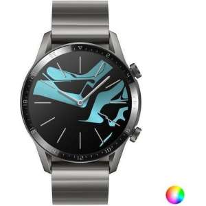 Huawei Watch GT 2 - Smartwatch - 46mm - Titanium - Grijze metalen band