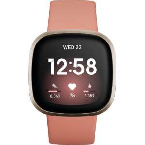 Fitbit Versa 3 - Smartwatch - Roze