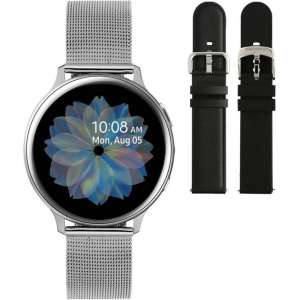 Samsung Galaxy Watch Active2 - Staal - Milanese Band - 40mm - Special Edition - Zilver