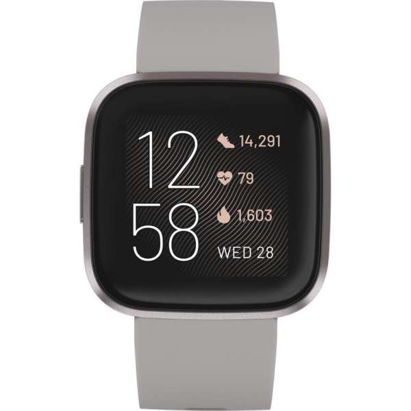 Fitbit Versa 2 - Smartwatch - Steengrijs