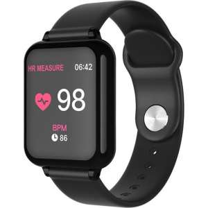 Bitween™ Streets - Smartwatch met hartslagmeter - One size - Zwart