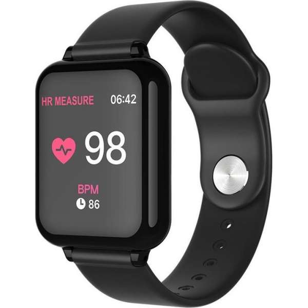 Bitween™ Streets - Smartwatch met hartslagmeter - One size - Zwart