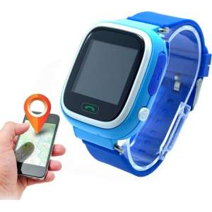 KUUS. GPS horloge kind, smartwatch voor kinderen met GPS tracker - Blauw