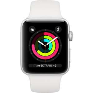 Apple Watch Series 3 - Smartwatch - 42mm - Zilver/Wit