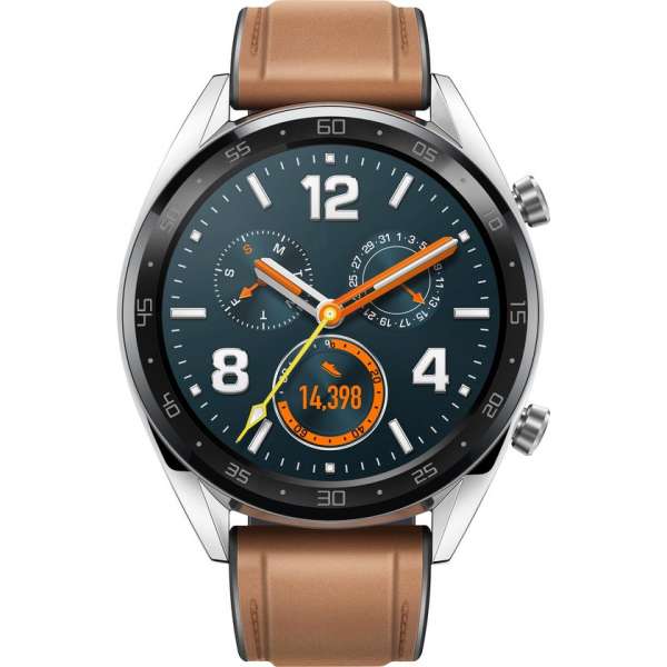 Huawei Watch GT - Smartwatch - 46mm - Bruin