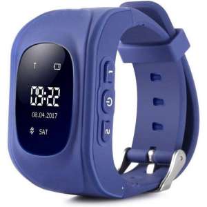 Mayma Kinder GPS Horloge - Donker Blauw - Smartwatch - Inclusief Track App