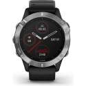 Garmin Fenix 6 - multisport horloge - 47 mm - Zilver/zwart