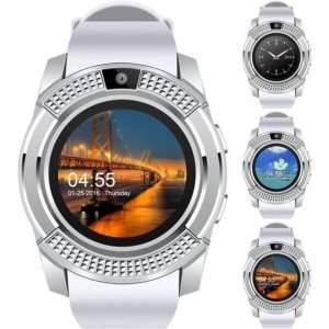 WiseGoods - Luxe Smart Watch - Premium Horloge - Touch Screen - Android / IOS - met Camera en SIM