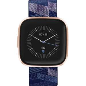 Fitbit Versa 2 SE - Smartwatch - Koper met blauw