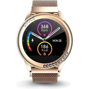 Belesy®  - HB19  - Smartwatch - Goud