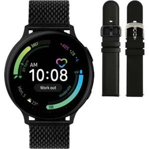 Samsung Galaxy Watch Active2 - Staal - Milanese Band - 44mm - Special Edition - Zwart