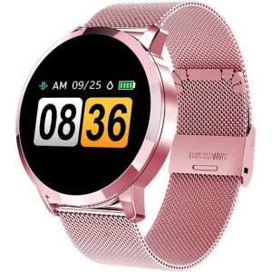SmartWatch-Trends Q8 - Smartwatch - Roze/Metaal