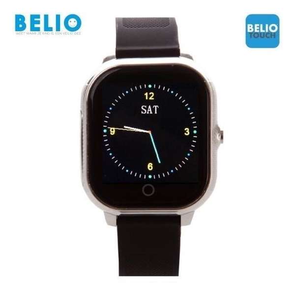 Belio Touch Kids - GPS Horloge kind - Zilver