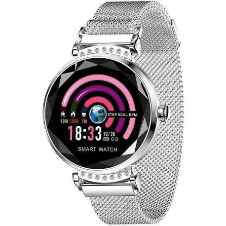 SmartWatch -Activity Tracker - Vrouwen Horloge - Zilverkleurig