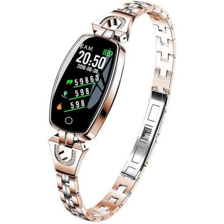 SmartWatch-Trends Vrouwen model - Smartwatch - Goud