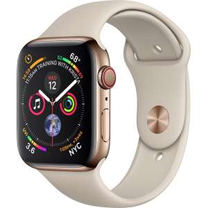 Apple Watch Series 4 GPS - Cellular - 44 mm - Goud