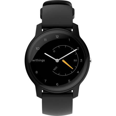 Withings Move - Hybride smartwatch - Zwart/Geel