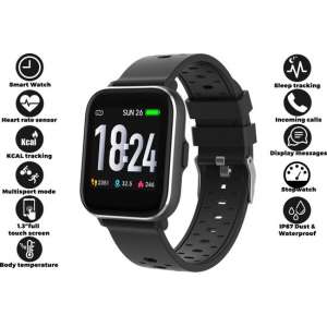 Denver SW-163 - Smartwatch - touchscreen sportwatch met hartslagmeter - Fitbit - Zwart