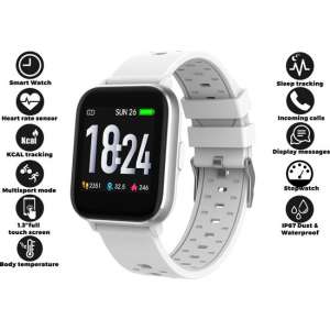 Denver SW-163 - Smartwatch - touchscreen sportwatch met hartslagmeter - Fitbit - Wit
