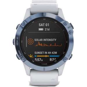 Garmin fenix 6S Pro Solar Chrono Smartwatch  - Wit