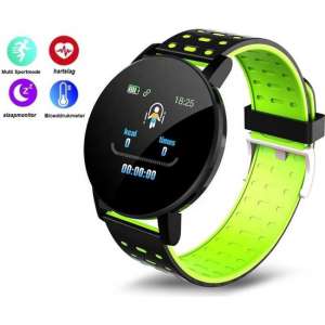 Belesy® Fresh – Smartwatch – Zwart/Groen
