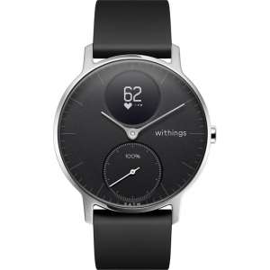 Withings Steel HR -  Hybride Smartwatch - Zwart - Ø 36mm