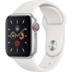 Apple Watch Series 5 GPS - Cellular - 40 mm - Wit