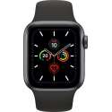 Apple Watch Series 5 GPS + Cell 40mm Grey Alu Case Black Band