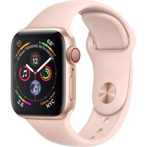 Apple Watch Series 4 GPS - Cellular - 40 mm - Roze
