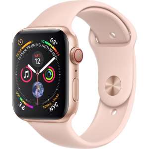 Apple Watch Series 4 GPS Cell 44mm Gold Alu Pink Band
