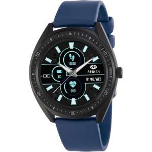 Marea smartwatch met blauwe rubberen band B59003/2